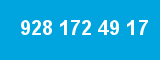 928 172 49 17 928 172 49 17
